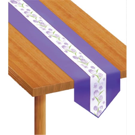 Goldengifts Spring Tulips Fabric Table Runner 12 inches x 6 feet, 6PK GO2815711